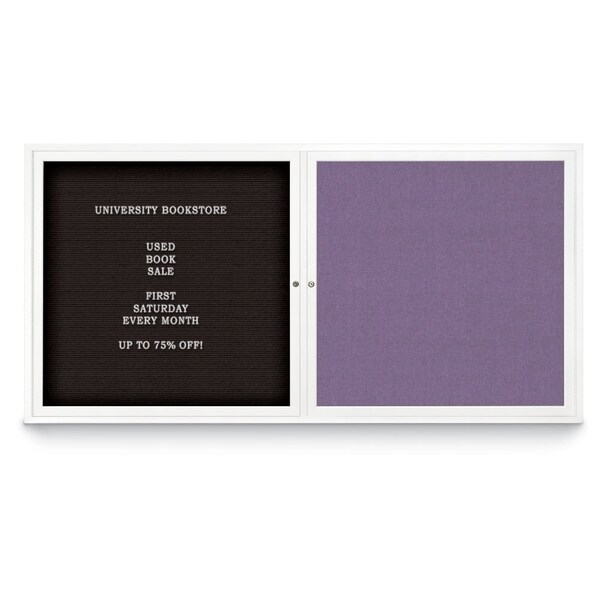 Corkboard, Cobalt Accent/Satin, 60"x36"